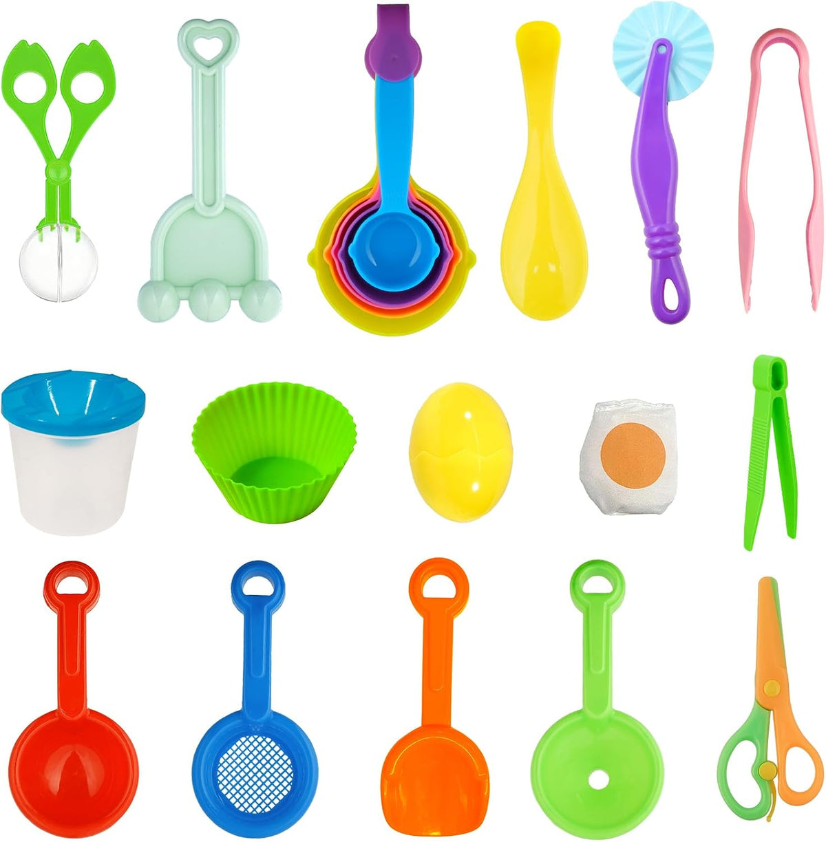 20 PCS Sensory Bin Toys