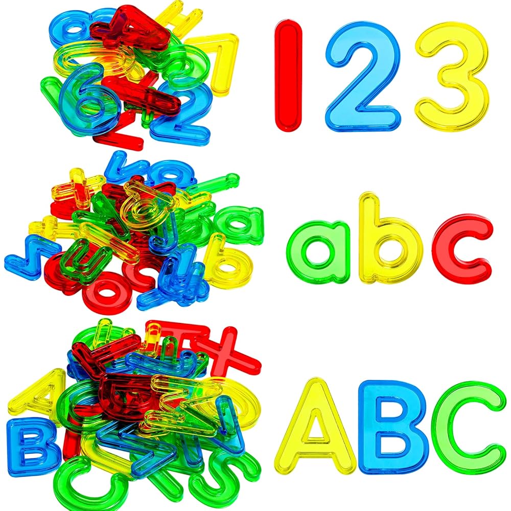 Alphabet Letters for Counting and Spelling